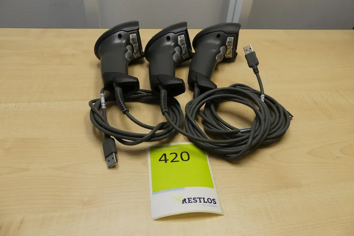 3x Zebra -Scanner